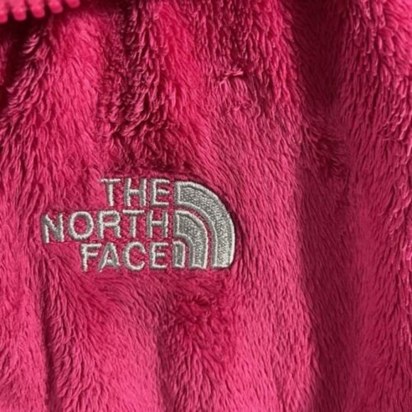 The North Face Womens XSmall Pink Fleece Zip‎ Up Jacket Front Zip Pockets - Picture 7 of 11